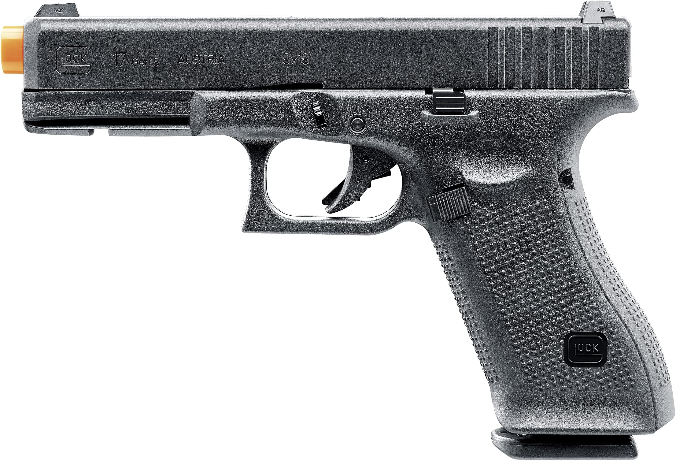 Glock 17 Gen5 GBB Blowback 6mm BB Pistol Airsoft Gun, Black, One Size