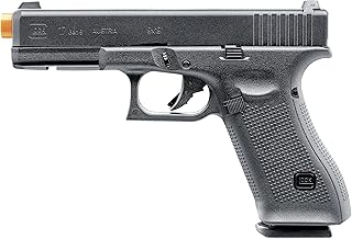 Glock 17 Gen5 GBB Blowback 6mm BB Pistol Airsoft Gun, Black, One Size