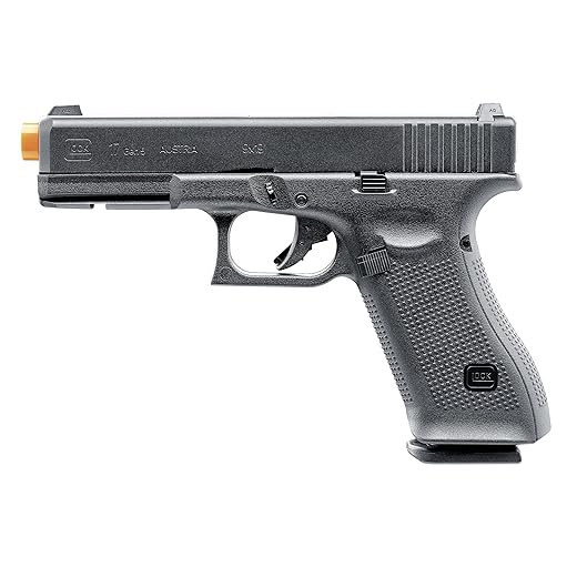 Elite Force Glock 17 Gen5 GBB Blowback 6mm BB Pistol Airsoft Gun, Black, One Size