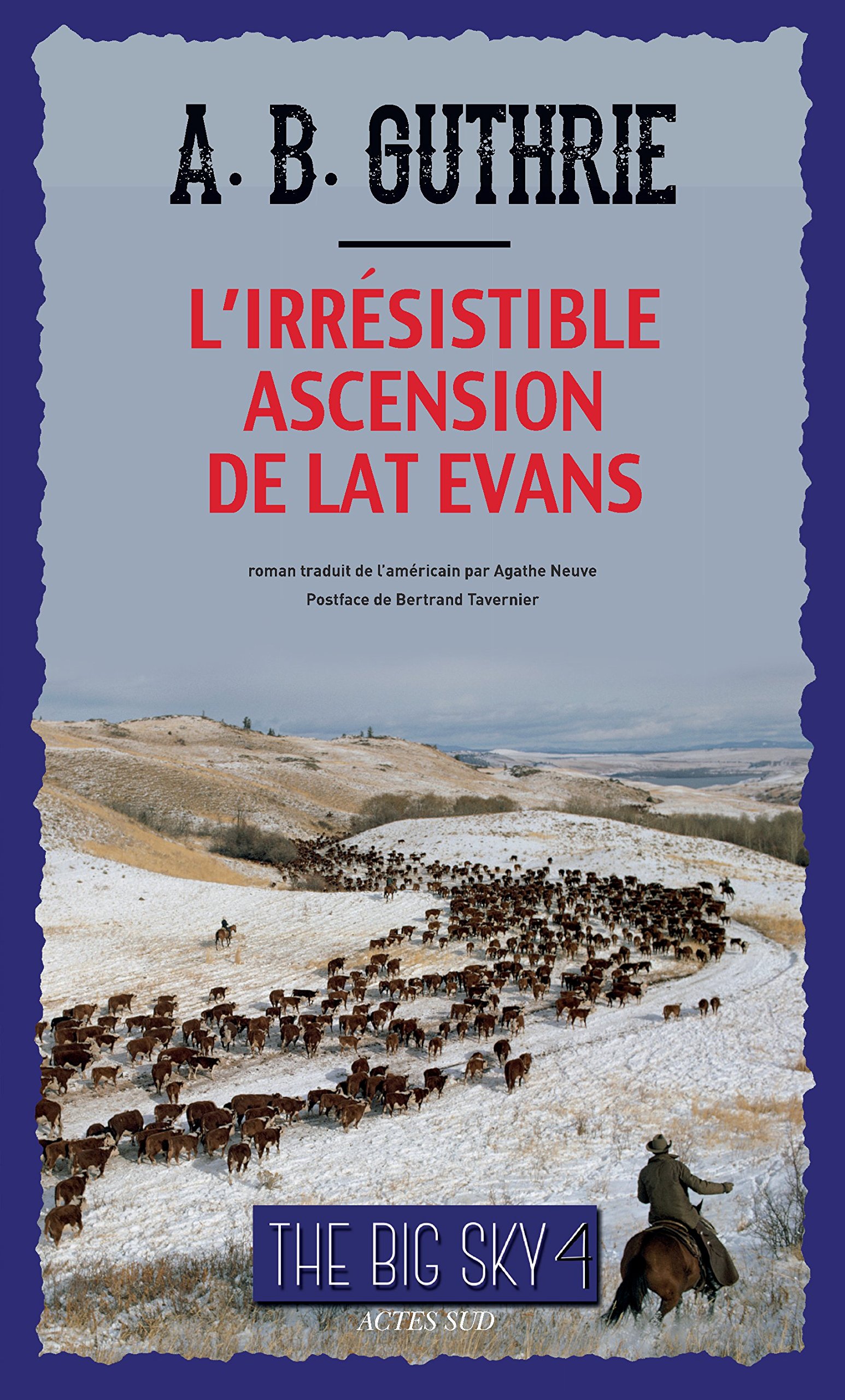 L'Irrésistible Ascension de Lat Evans l'esprit sauvage de l'Ouest le vrai chez vous