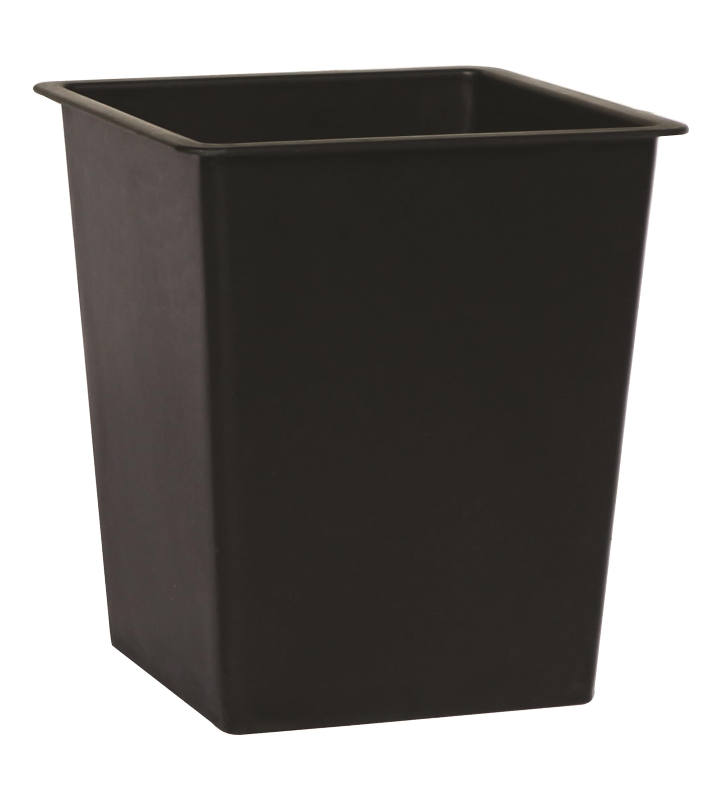 METRO Professional Jardinera/Separador de ambientes con 3 macetas, ratán sintético, Negro