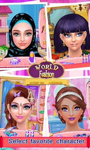 Mode dans le monde pour filles - Jouez habiller avec des femmes de différentes cultures du monde dans ce jeu gratuit! – vue 4