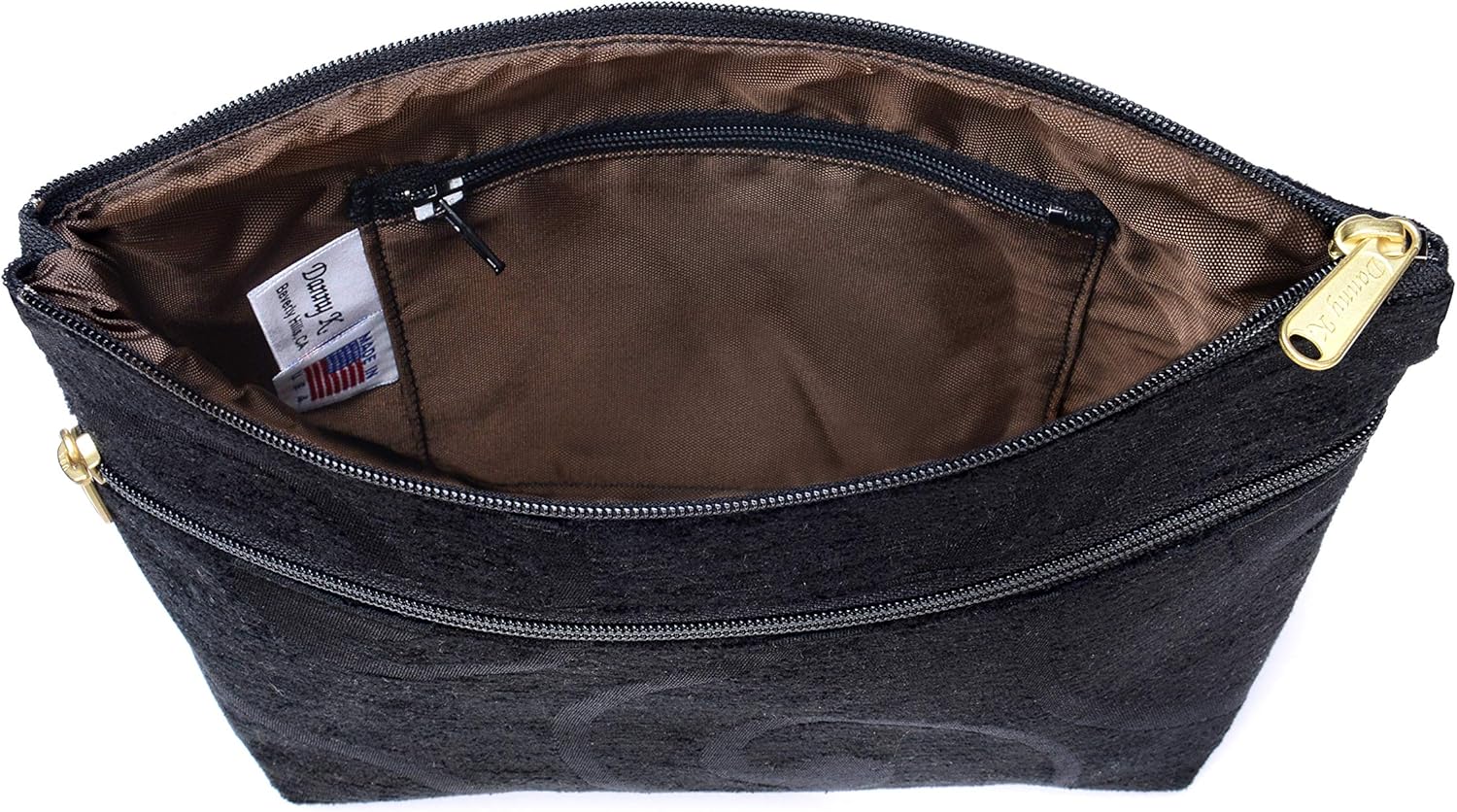 Danny K. Women's Tapestry Zipper Purse Crossbody Handbag, Adjustable Cord, Handmade in USA - Image 3