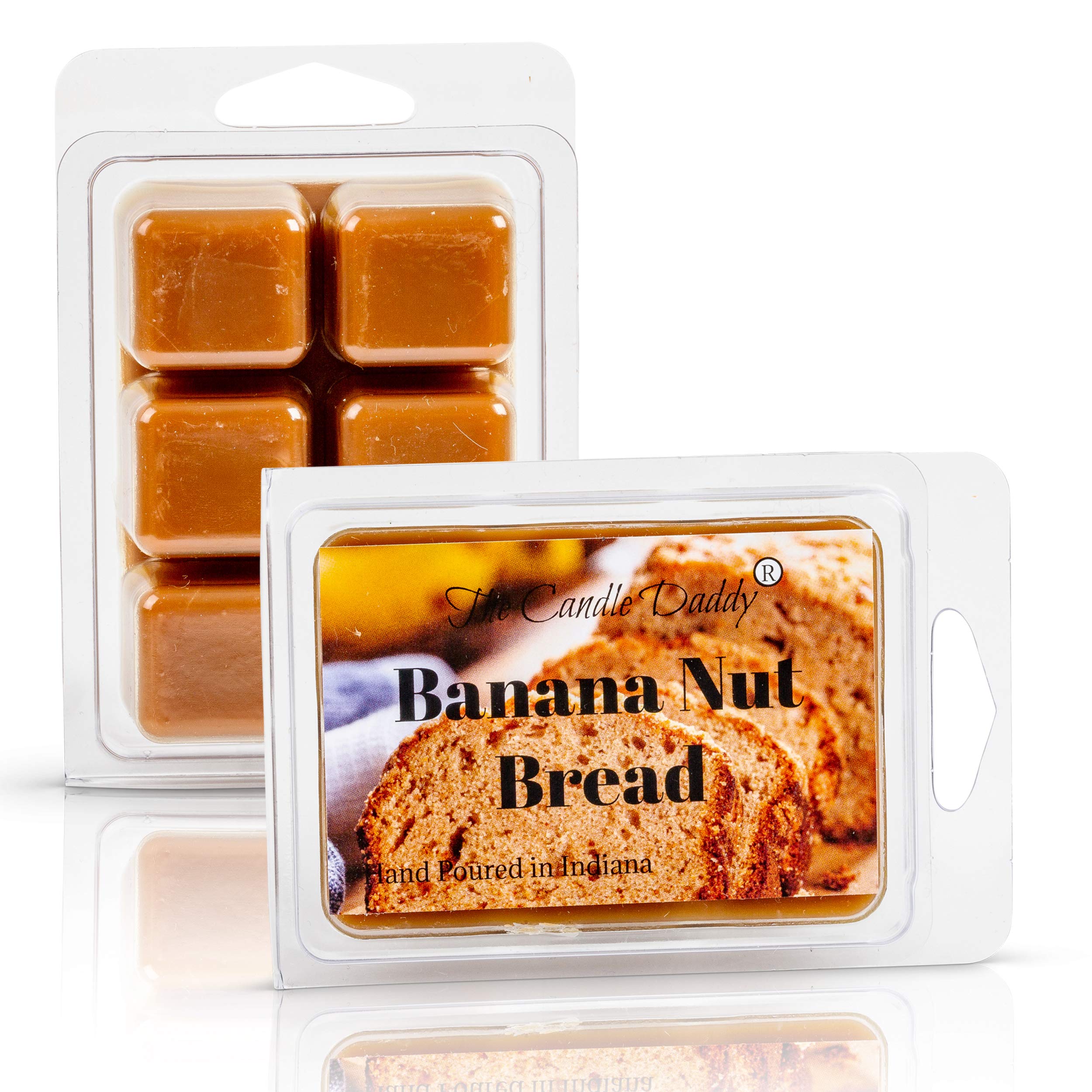 The Candle Daddy Banana Nut Bread Maximum Scented Wax Melts- 1 Pack- 2 oz- 6 Cubes