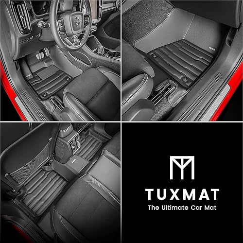 Miniatura 2 de TuxMat - Para los modelos Volvo C40 Recharge 2022-2024 - Alfombrillas personalizadas para automóvil - Cobertura máxima, todo tipo de clima, medición