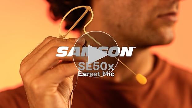 サムソン　ヘッドセットマイク　SE50 サムソン Samson SE50 Headworn Condenser Microphone (Beige