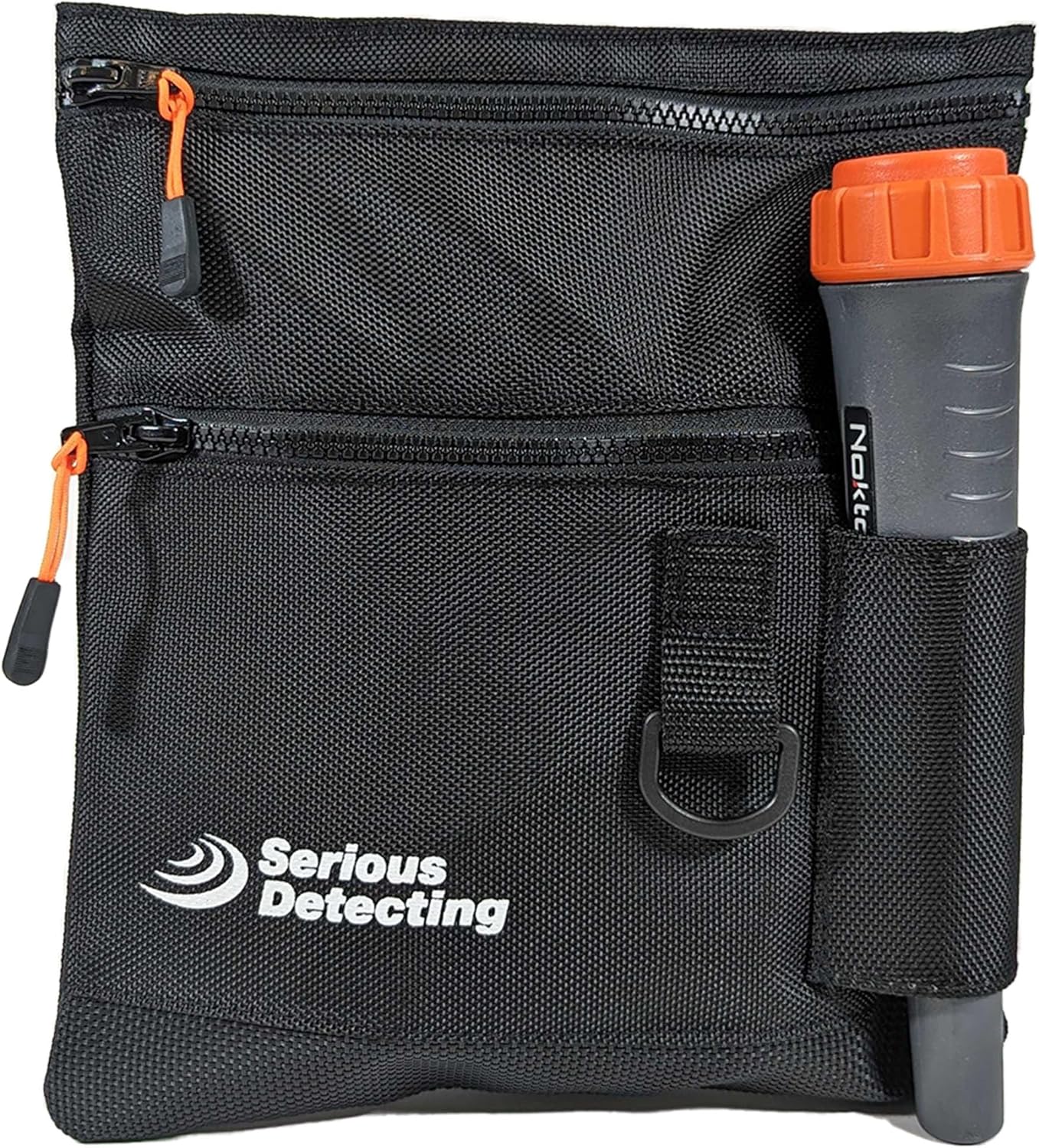 Mesh Beach Finds Bag with 43″ Waist Belt & Pinpointer Holder for Metal Detecting Mesh Beach Finds Bag with 43″ Waist Belt & Pinpointer Holder for Metal Detecting