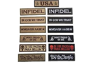 Elite Military Patch Collection: Your Honor on Display