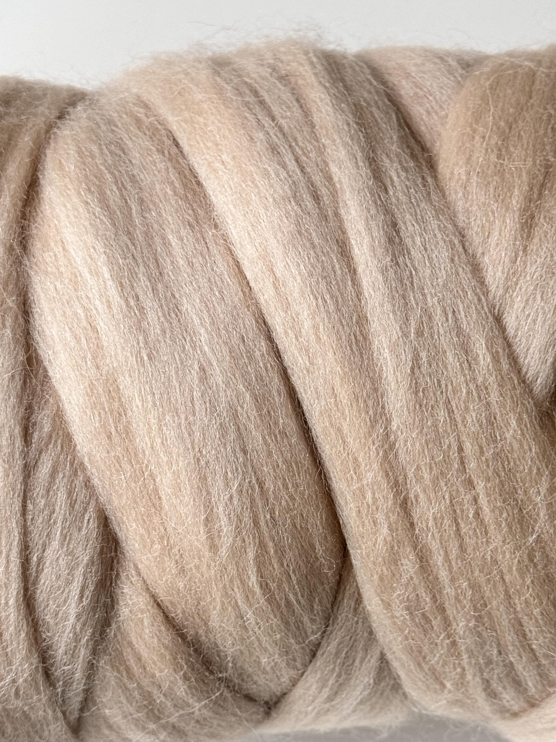 Lana Cardata Oro Per Infeltrimento - 50g, Sourcing Map, Fibra Naturale Morbida, Per Ago E Infeltrimento Bagnato - 4