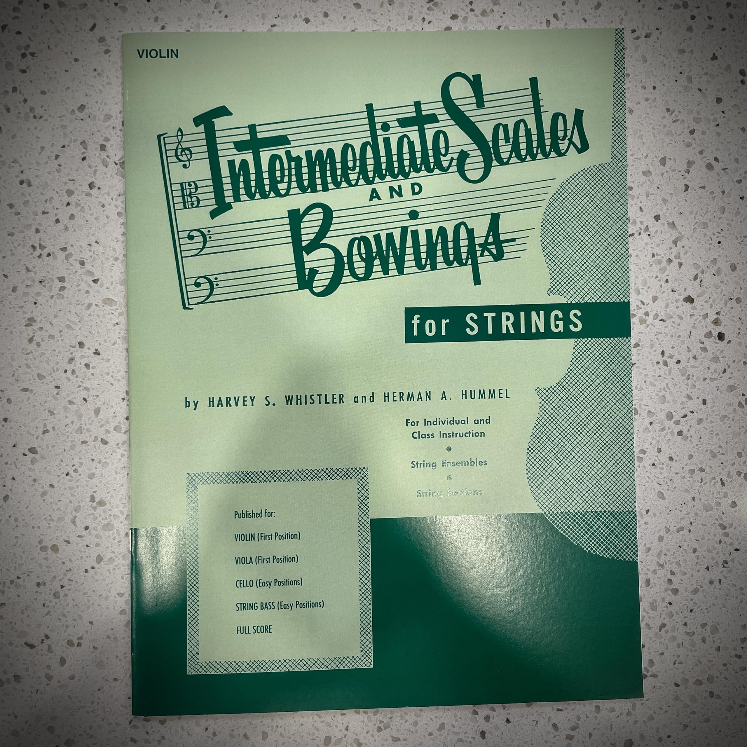 Intermediate Scales And Bowings - Violin First Position