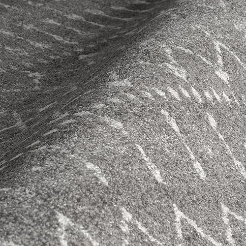 Miniatura 8 de nuLOOM Alfombra decorativa Blythe marroquí, 2 'x 3', gris oscuro