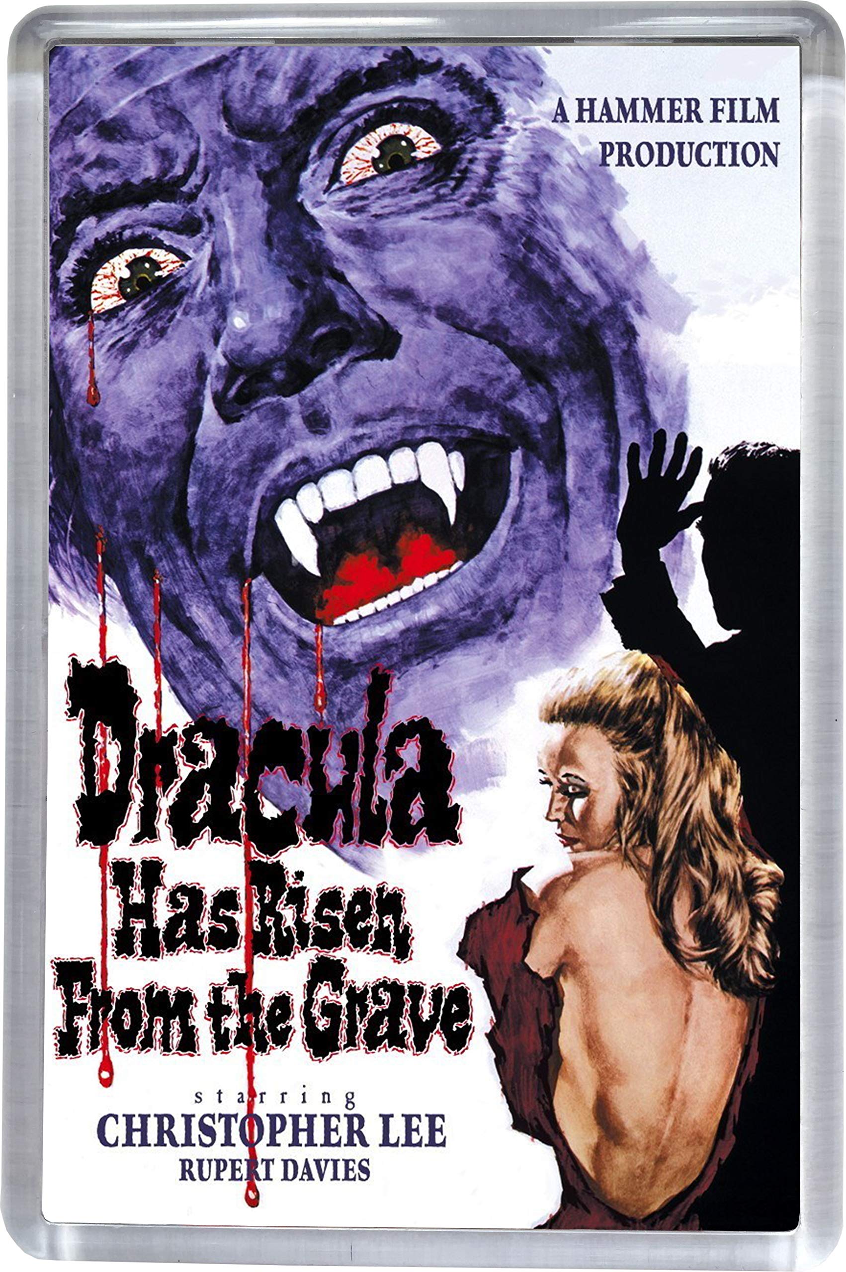 Super Universe Dracula Has Risen From The Grave Movie Poster Fridge Magnet 5 X 7.5 Cm