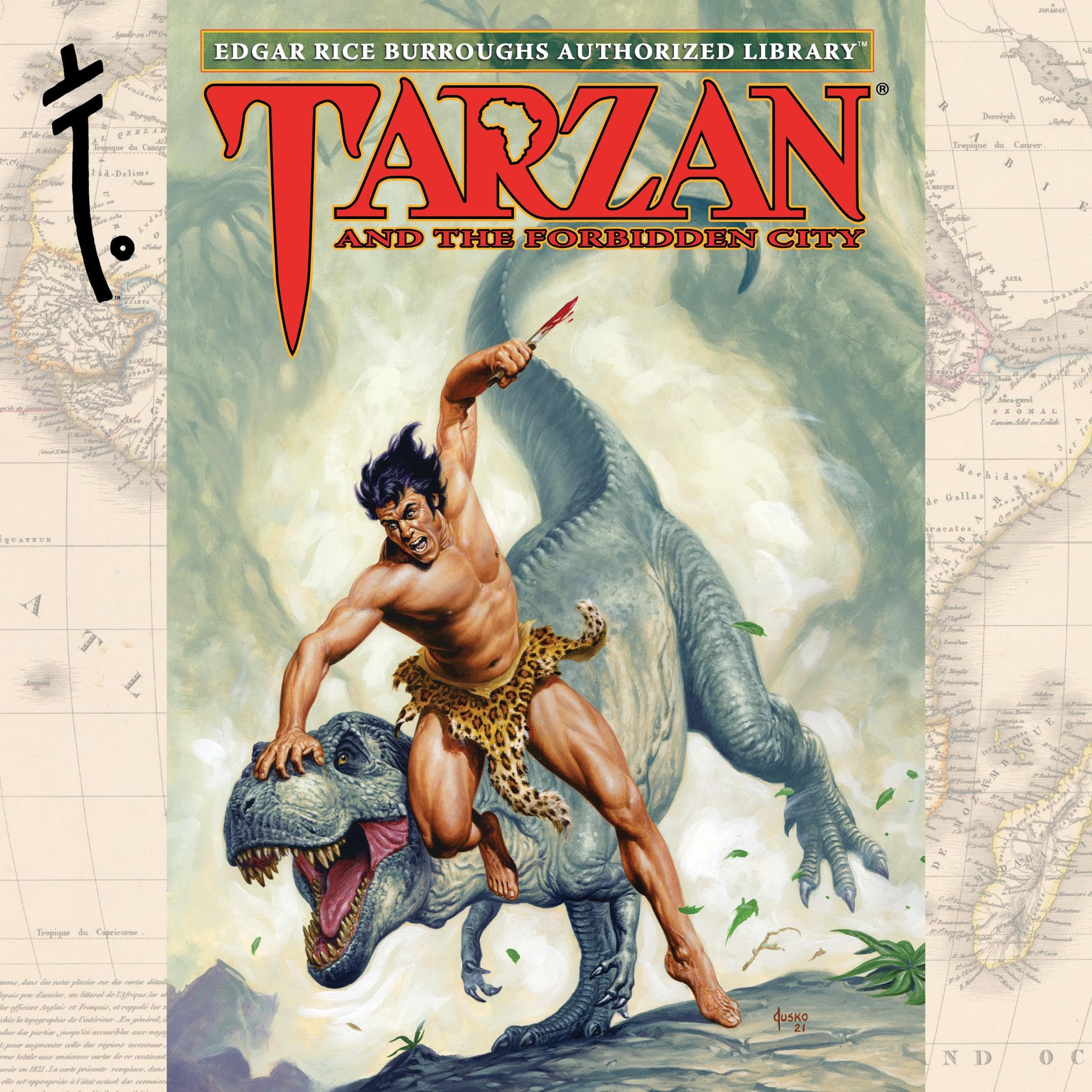 Cover art for Tarzan and the Forbidden City