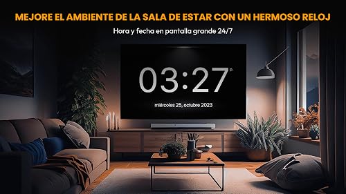 Miniatura 6 de Alarm Clock With Beautiful Clock Face Screensaver - Peaceful Wallpaper To Wake Up From Sleep On Time With Reminder Ringtone Music, Sounds, Digital Analog Wall Clock Background Screen Savers Hd 4k