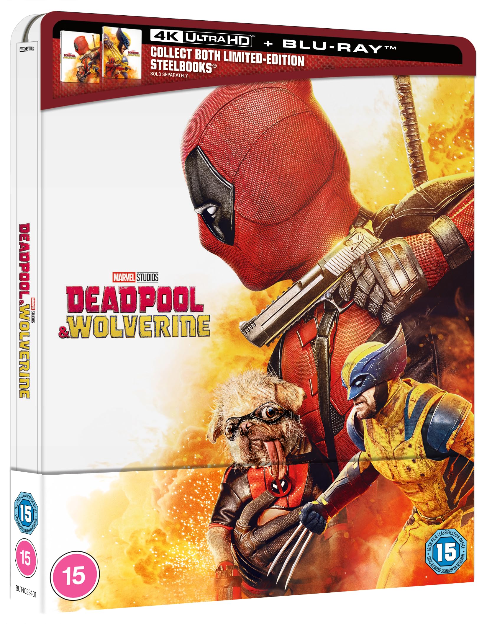 Marvel's Deadpool & Wolverine 4K UHD Steelbook (Deadpool) [Region Free]