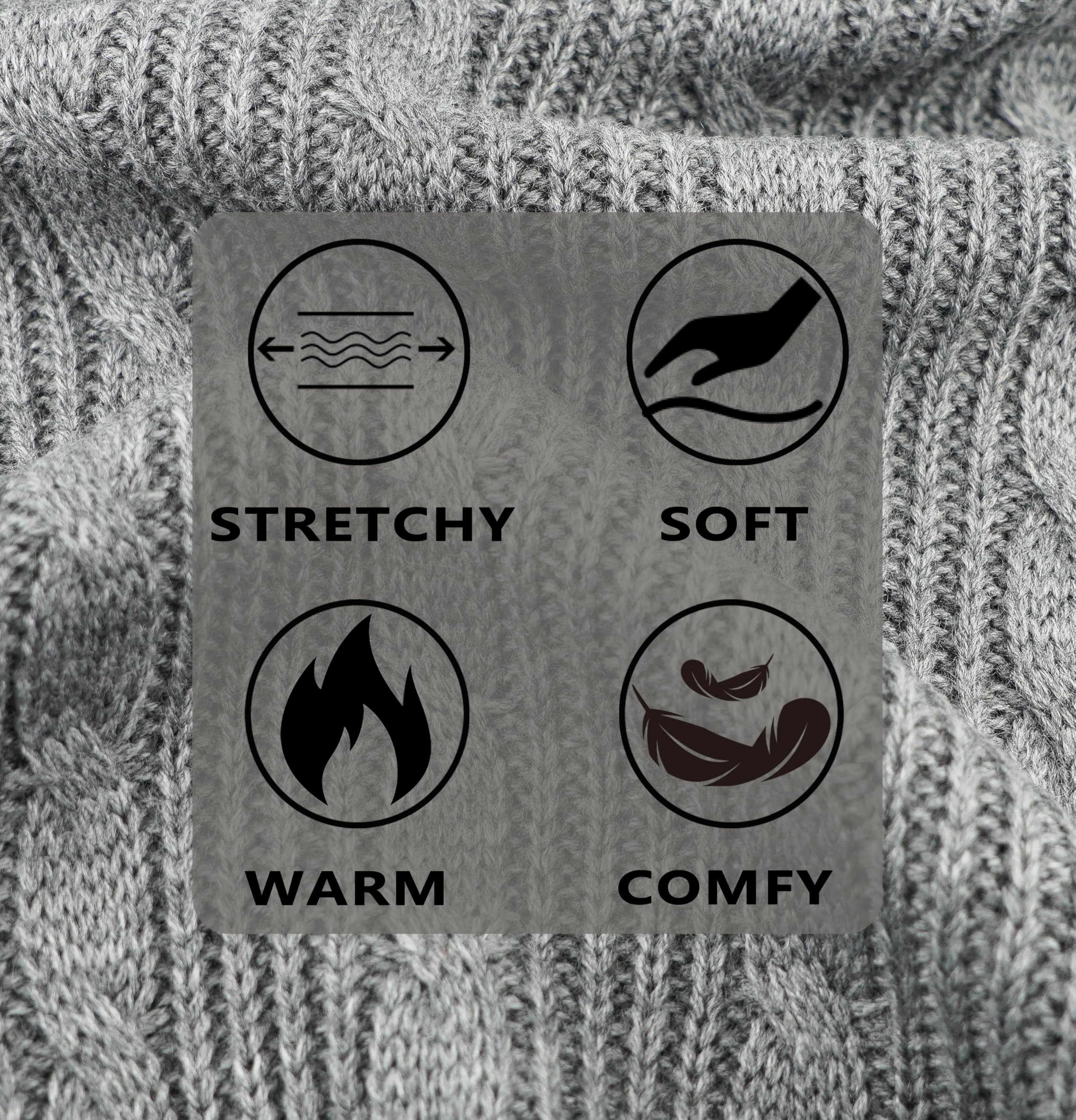 Suéteres de cuello alto para perros, ropa para perros pequeños, suéter de punto cálido para cachorros, ropa para clima frío, suéter para perros pequeños, suéter para otoño e invierno, ropa para gatos