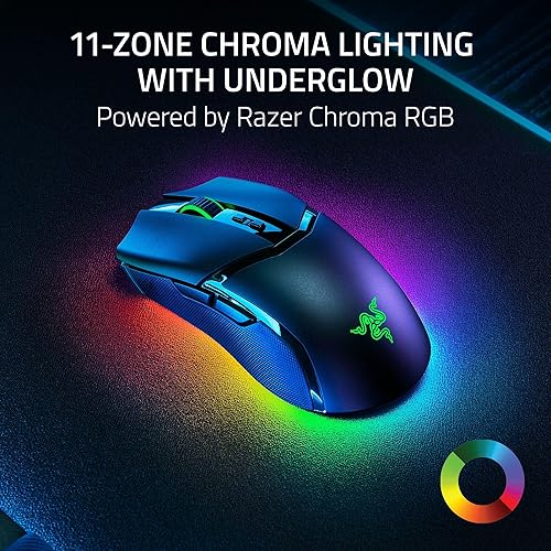 Miniatura 5 de Razer Cobra Pro - Mouse inalámbrico para juegos 10 controles personalizables - Iluminación Chroma RGB - Sensor óptico de 30 K - Interruptores Gen-3