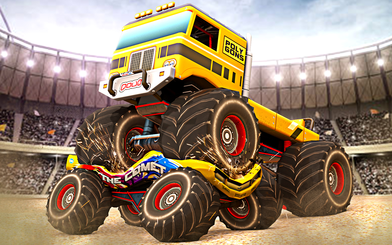 Demolition Car Crash Stunt Game Monster Truck Destruction GameAmazon