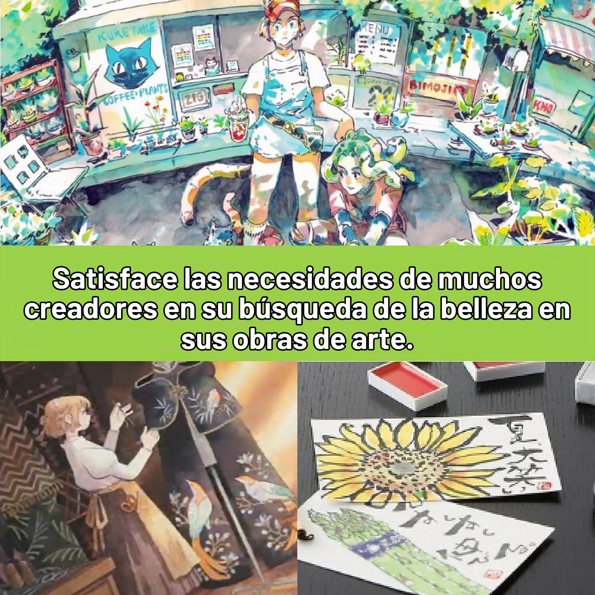 Kuretake MC20/36V - Pinturas, 36 Colores