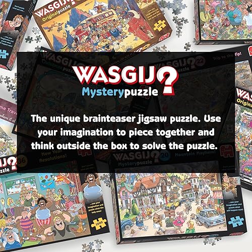 Miniatura 5 de Wasgij Retro Mystery 8 The Final Hurdle  Rompecabezas para adultos de 1000 piezas  The What Happens Next Jigsaw Puzzle  Puzzle de 26.8 x 19.3 in