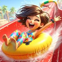 Water Slide Games - Aqua Fun Park Adventure Boys Racing Game 2026