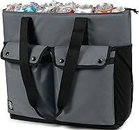 Vista 5 de Arctic Zone Bolsas ecológicas: Tote, Cooler y Satchel - Gris
