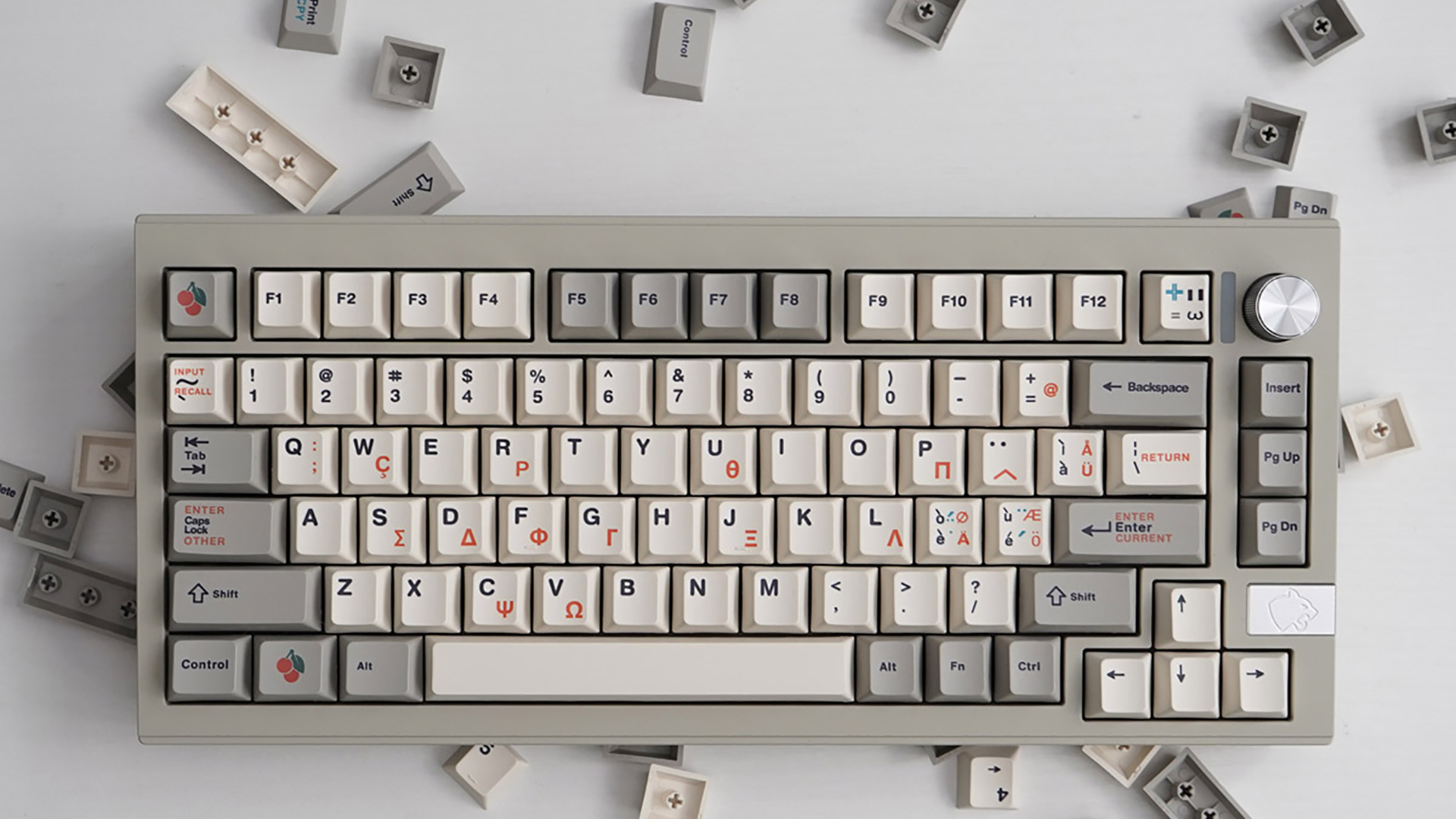 Amazon.com: 9009 Keycaps Dye Sub 135 Keys Cherry Profile PBT Retro
