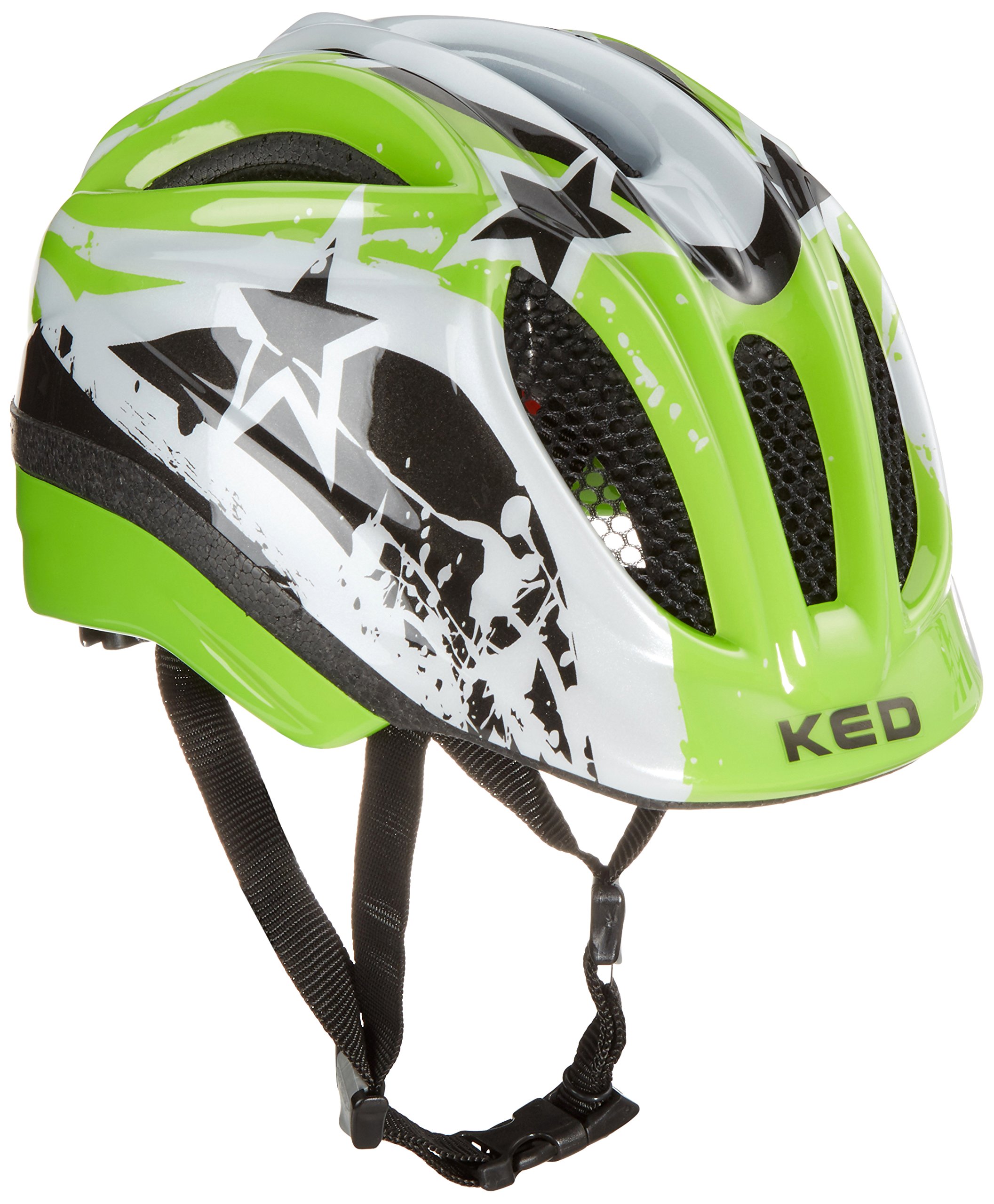 KED Fahrradhelm Meggy, Green Stars, 49-55 cm, 15409179SM : Amazon.de: Sport  & Freizeit