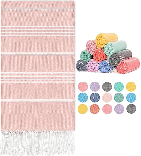 Turkish Beach Towels Vacation Essentials Yoga Blanket Pool Workout Towel