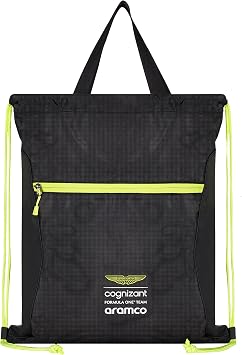 Aston Martin F1 Team Pullsbag Drawstring Bag Black