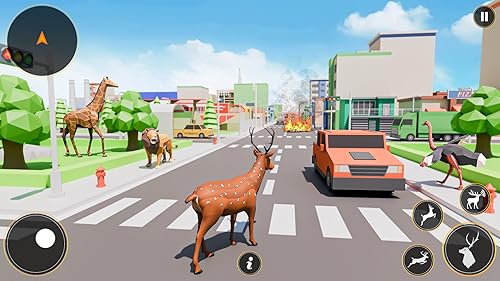 Chefe da cidade veado louco pegadinhas mundo aberto jogos de tiro animal