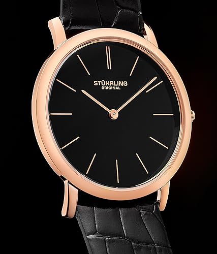 Miniatura 4 de Stuhrling Original Reloj suizo clásico Ascot Slim 6013345K1 para hombre