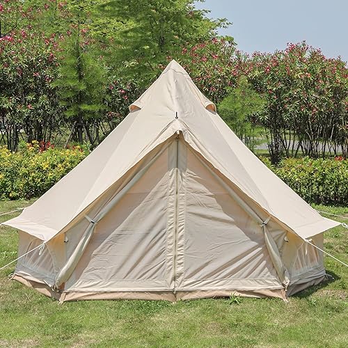 Miniatura 5 de ACTIVE GIFT Tienda de campaña de lona de algodón, tienda de campaña glamorosa de lujo, tiendas de campaña para todo el año, tienda de campaña