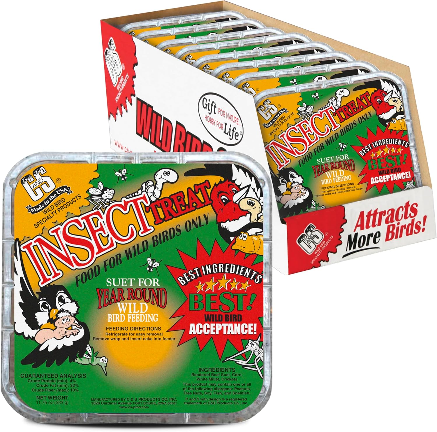 Insect, 8 Pack