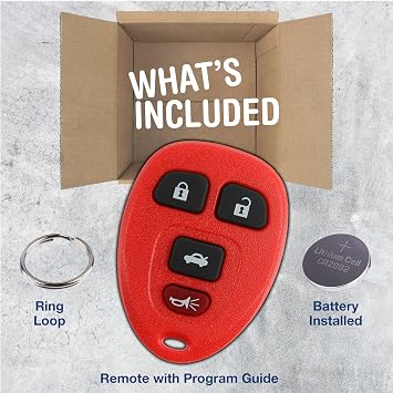 Key Fob Remote for 2006-2012 Chevrolet (15912859)