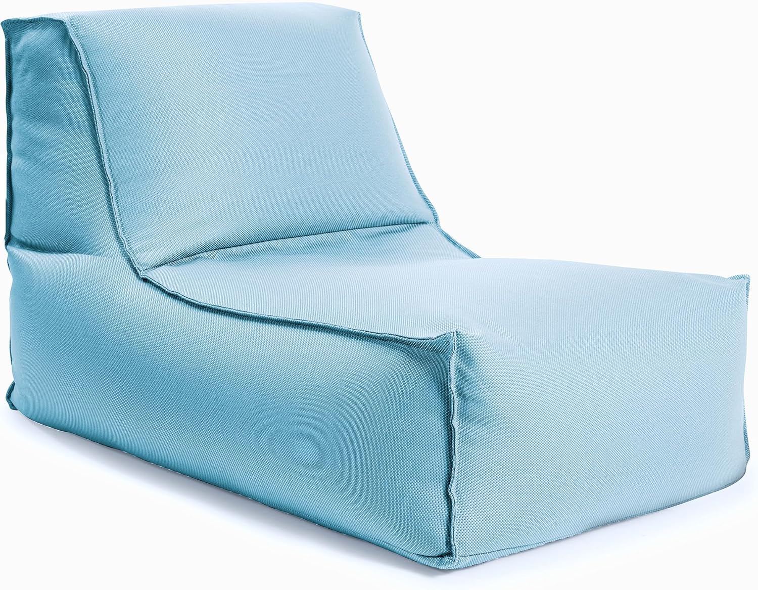 Gouchee Home Alpine Outdoor/Indoor Bean Bag Lounger Chair with Back Rest Filling Included for Patio and Outdoors Oceania