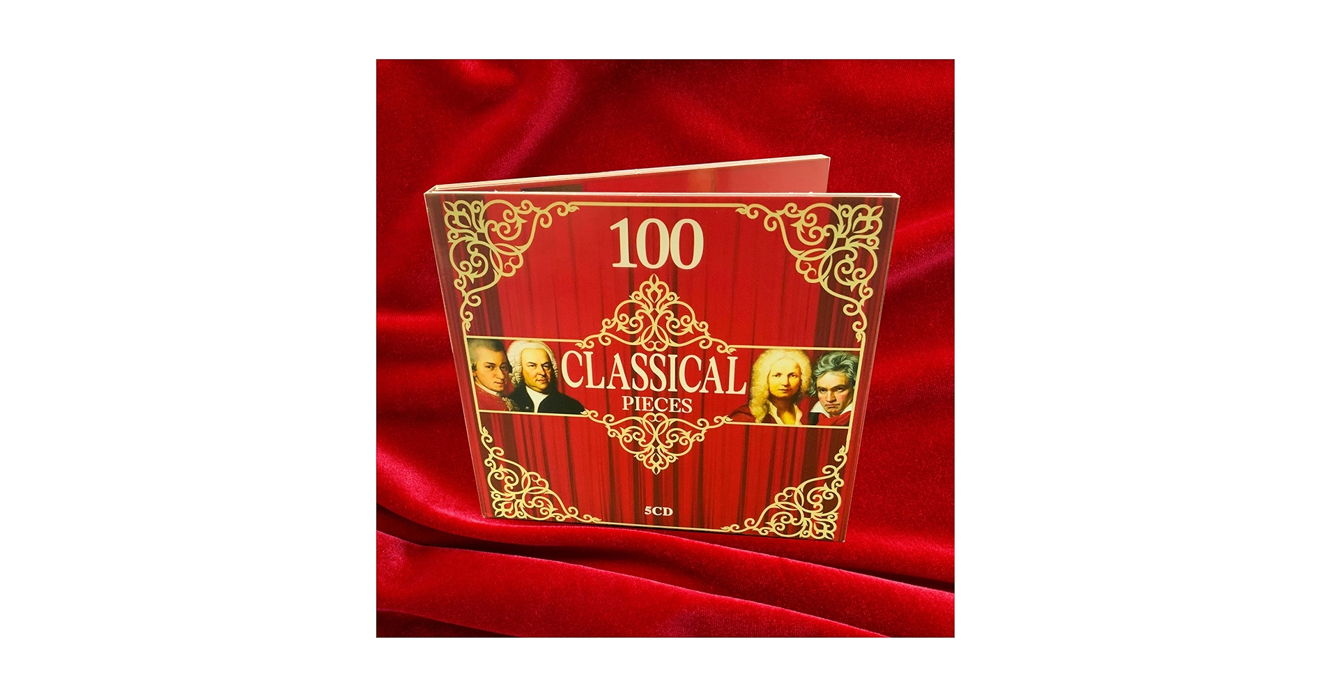 5 CD 100 Classical Music Pieces, Baroque, Classical