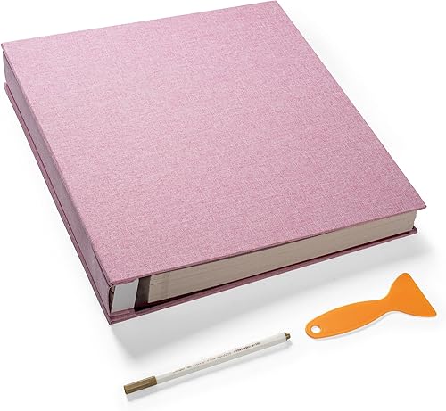 Álbum de fotos grande autoadhesivo de 4 x 6 pulgadas, 8 x 10 pulgadas, 10 x 12 pulgadas, álbum magnético de recortes, longitud de 13 x 12.8 pulgadas