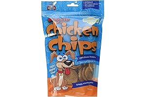 Premium Chicken Jerky Kona Chips Dog Treats: All Natural, Flavorful and Crunchy