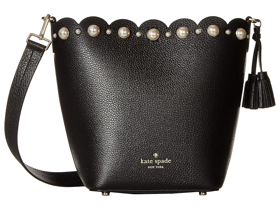 

Kate Spade New York Hayes Street Pearl Vanessa (Black) Handbags
