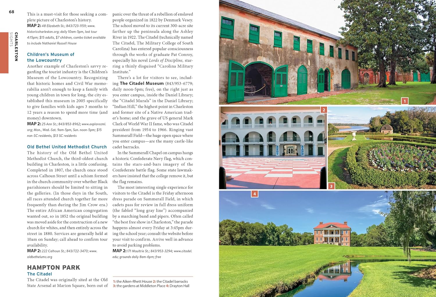Moon Charleston & Savannah: Coastal Getaways, Southern Cuisine, History & Architecture (Moon U.S. Travel Guide)      Paperback – June 3, 2025