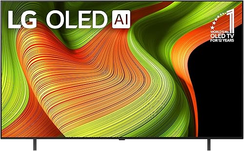 LG Smart TV OLED AI 4K serie B5 de 65 pulgadas con Dolby Atmos, Dolby Vision, HDR10, AI Super Upscaling 4K, modo cineasta, orquesta Wow, Alexa