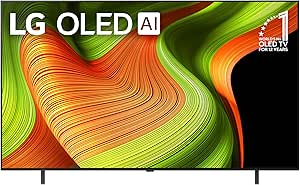 LG 65-Inch Class OLED AI 4K B5 Series Smart TV with Dolby Atmos and Dolby Vision