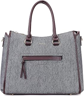 EXOTIC Elara Structured Tote Handbag for Women | Spacious Work & Laptop Purse Price In India