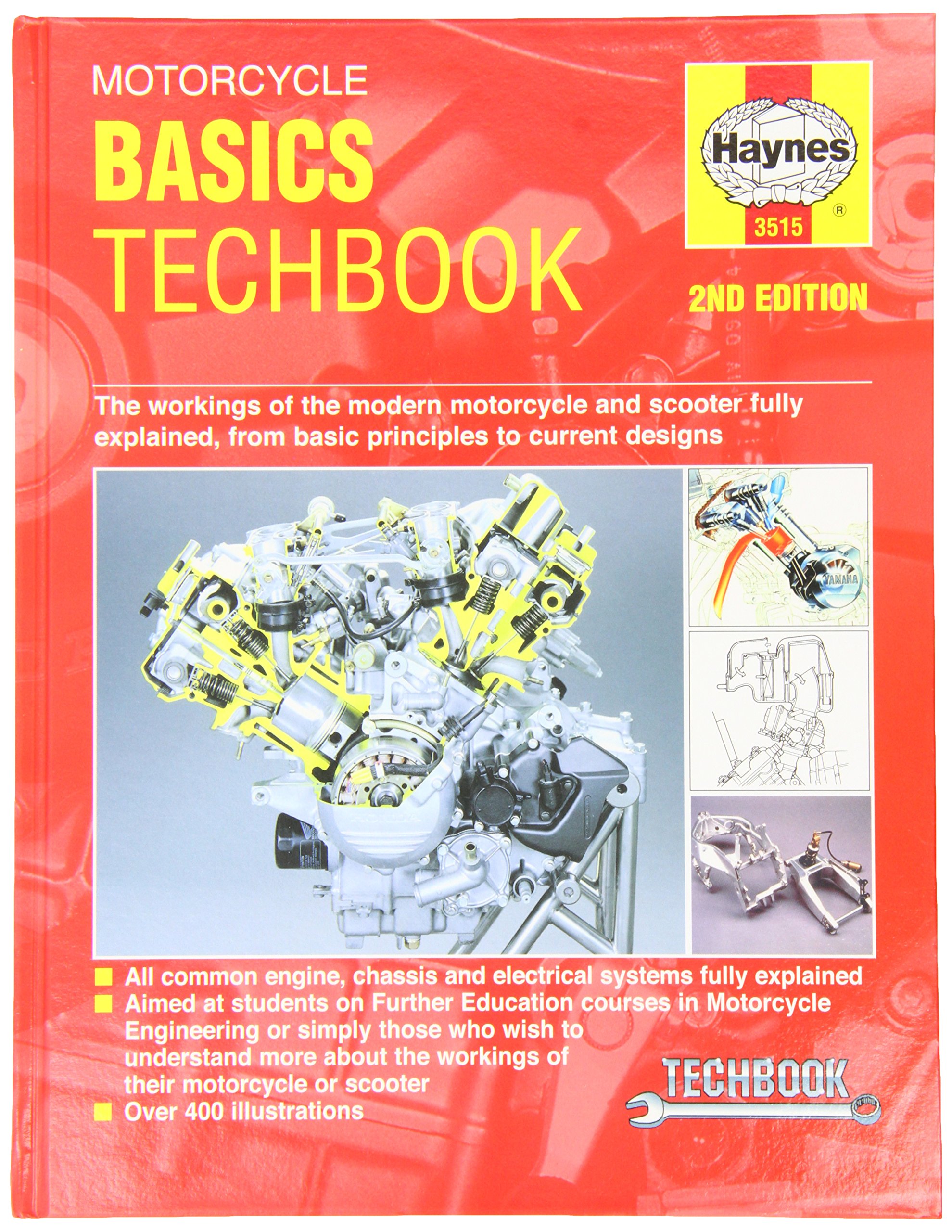 Haynes (SBSC) Motorcycle Basics Techbook (2nd Edition) Technical Repair Manual (3515)
