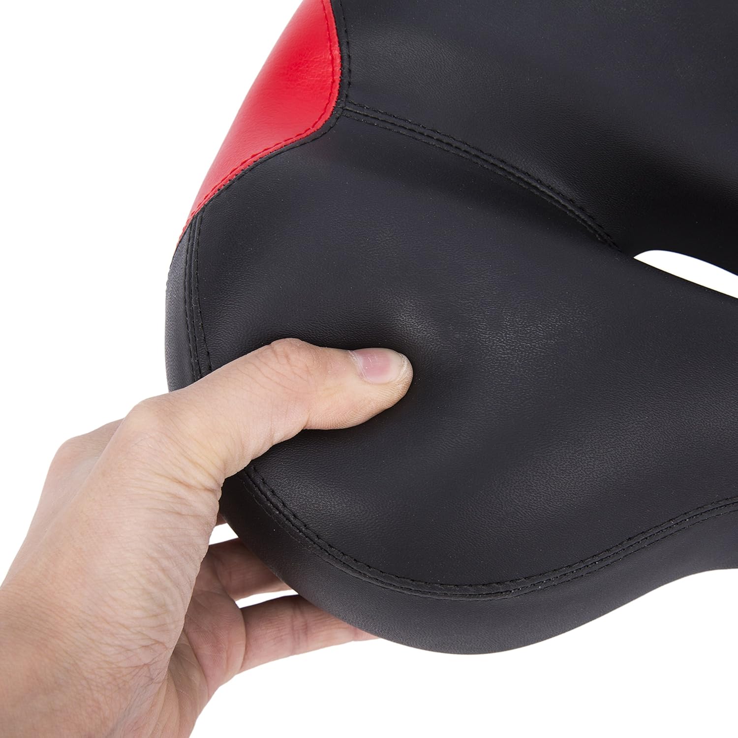 UNISTRENGH Bike Saddle Seat Professional Anatomic Relief Bicycle Suspension Extra Wide Road MTB Gel Comfort Cycling Cushion Padded
