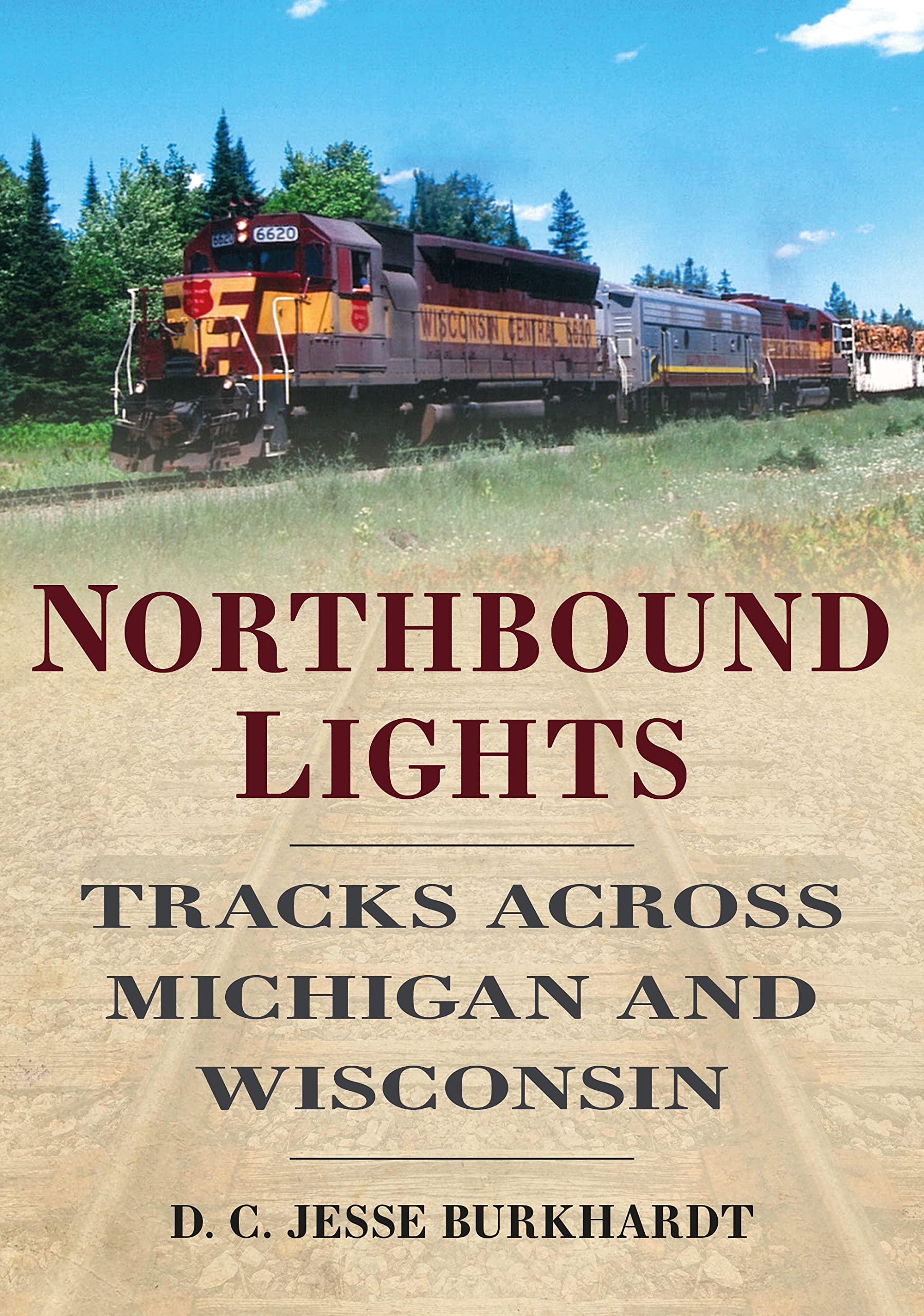 Northbound Lights Michigan Wisconsin album photo train de nuit et voies ferrées américaines