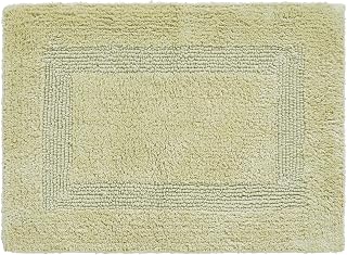 Better Trends Luxury Bath Rug, 100% Cotton 21" x 34" Bath Room Mat Extra Soft Tufted Water Absorbent & Reversible Machine Washable for Bath Room Floor Decor, Tub Laundry Room Sage Lux Collection