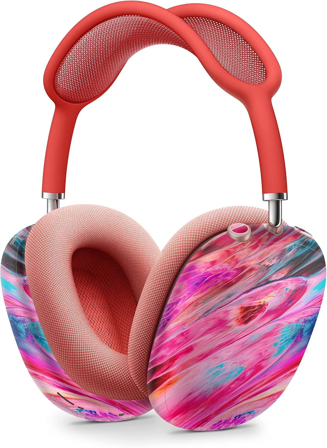 Design Skinz Liquid Abstract Paint V67 Skin Decorative Vinyl Case Cover Decal Full-Body Wrap Kit Compatible with Apple AirPods Pro Max Bluetooth Wireless Headphones