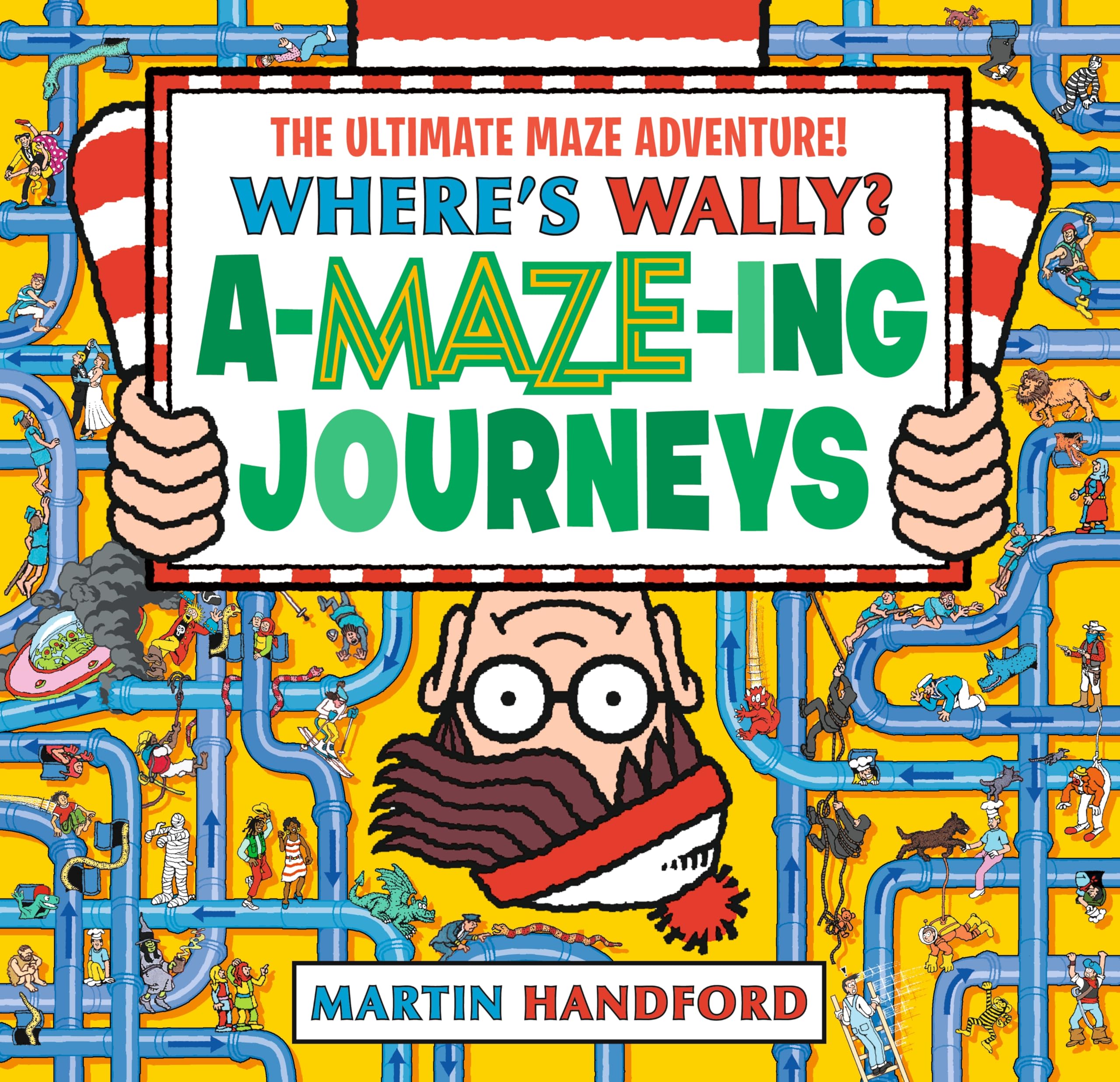 Where's Wally? Amazing Journeys by Martin Handford, Martin Ha... - 9781529523911